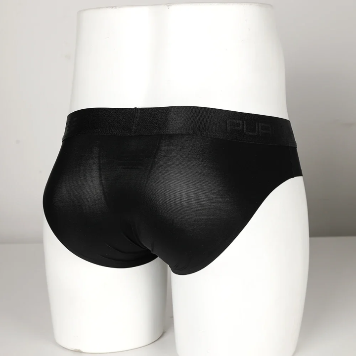 Ice%20Silk%20Ultra%20Thin%20Men's%20Briefs%20with%20Separate%20Pouch%20U%20Convex%20Seamless%20Underwear%20for%20Comfortable%20Fit%20-%20Image%202