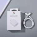 Original Google Pixel 30W Charger PD Fast Charge Adapter For Google Pixel 6 7 5 pro 4/3/2 XL 6A 5A 4A Pixel Fold 3 Lite Quick Chargeur. 