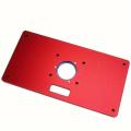 1 Set Aluminum Router Table Insert Plate High Quality w/ 2 Router Insert Rings For Trimmer Woodworking Benches Router RT0700C.