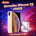 Genuine Iphone XS 256GB With warranty (Free orginal Charger and Box). 