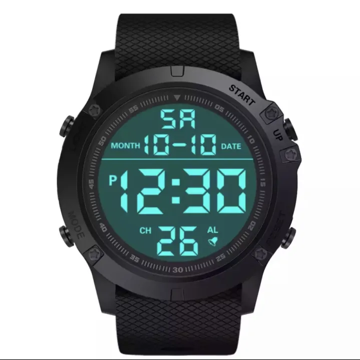 Fashion Men's Military Sports Watch Luxury Led Digital Water Resistant Watch