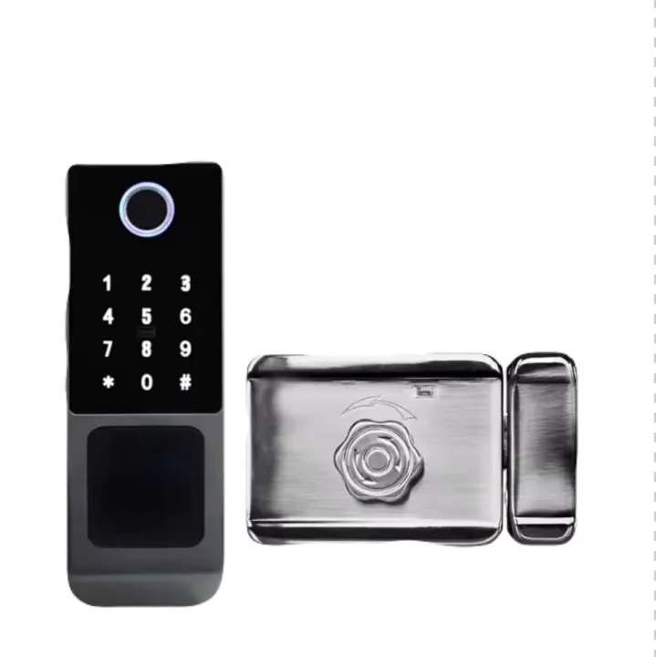 Smart main gate lock fingerprint | Daraz.pk