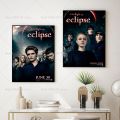 1PC Classic Movie TV Film Twilight Poster Self-adhesive Art Waterproof Paper Sticker Coffee House Bar Room Wall Decor. 