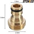 STONEGO Universal Kitchen Faucet Adapter for Tap Connector Mixer Hose, Joiner Fitting and Pipe. 