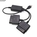 For Sony PS2 PlayStation Dualshock2 Joypad GamePad To PS3 PC USB Controller Converter Adapter Cable Without Driver 1 in 1,1 to 2.