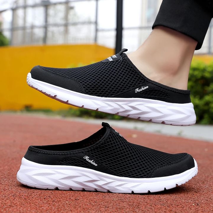 MAEDEF%20Half%20Slippers%20Outdoor%20High%20Quality%20Anti-slip%20Men%20Leisure%20Shoes%20Mesh%20Breathable%20Soft%20Comfortable%20Flat-bottomed%20Slippers%20-%20Image%205