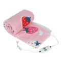 Fancy Electric King size Heated Blanket Two Step Control Thermostat Body Warmer Heater For Winter (color may vary). 