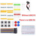 DIY Electronic Starter Kit for UNO R3 Arduino Circuit Board Electronics Programmable Engineering Coding Education STEAM 12In1.