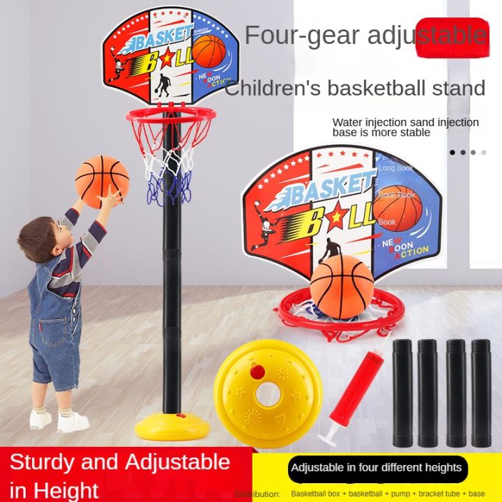 Kids Basketball Stand Adjustable Height 52-115cm Basketball Hoop Indoor Outdoor Sports Fitness Exercise Toys for Children