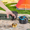 CAMPEAK liquid Fuel Bottle 0.5L/1L Water Bucket for Outdoor Camping with Safety Valve. 
