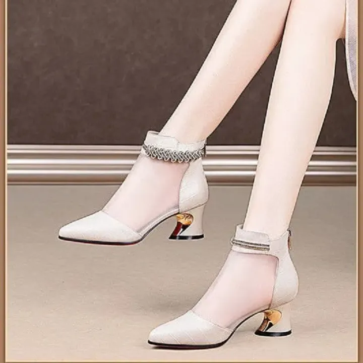 Botas%20Femininas%20Women%20Fashion%20Mesh%20Breathable%20Black%20Patent%20Leather%20Ankle%20Boots%20Lady%20Classic%20Beige%20Back%20Zip%20Autumn%20Shoes%20A235%20-%20Image%205