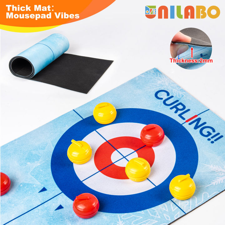 Unilabo%20Portable%20Tabletop%20Curling%20Game%20with%208%20Stones%20-%20Family%20Competition,%20Parent-Child%20Fun%20&%20Games%20for%20Ages%203+%20&%20Adults%20-%20Image%204
