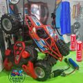Recharge toy remote control car off road vehicle  RC monster truck mist spray smock jeep  truck. 