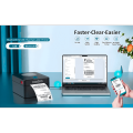 Multifunctional Label + POS Receipt Printer USB + Bluetooth Connectivity Perfect for 4x6, 3x4, 2x3 Inch Daraz, Steadfast Shipping Labels Printing Barcode Label Maker Compatible with PCs, Laptops, Smartphones Direct Thermal Printing Tech - Nadra.