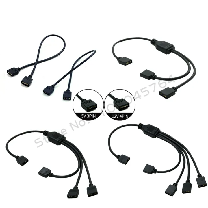 Motherboard%20RGB%20SYNC%20Splitter,%2012V%204Pin%20RGB%20/%205V%203Pin%20ARGB%20SYNC%20HUB%20Transfer%20Extension%20Cable%20For%20M/B%20%20GIGABYTE%20MSI%20-%20Image%203