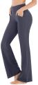Bootcut Yoga Pants with Pockets for Women - Flare Leggings.