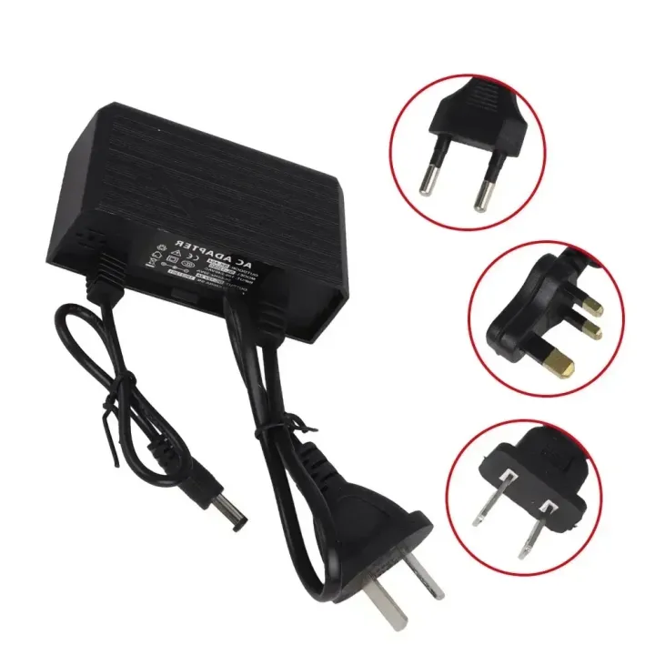 Power Adapter 12V 2A CCTV Camera Outdoor AC/DC 100-240V Input EU US AU Plug Adapter Supply Charger Europe Universal Converter