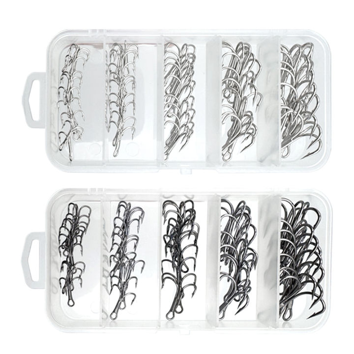 ShareShark%2050pcs/box%20Fishing%20Treble%20Hooks%20Kit%20High%20Carbon%20Steel%20Hooks%20Strong%20%20Round%20Bend%20with%20Split%20Rings%20for%20Lures%20Baits%20-%20Image%206