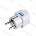 Universal EU German Conversion Plug Adapter European Germany Australia Chinese Power Socket White Travel Conversion Plug. 