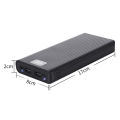 DIY 8*18650 Battery Power Bank Case 20000mAh Dual USB Type C Battery Holder Shell No Soldering Storage Box for Phone Charging. 