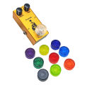 5/10Pcs/pack Electric Guitar Effect Pedal Foot Nail Cap Amplifiers Candy Color Foot Switch Toppers Knob Accessories 2.4cm. 