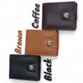 Leather Wallet For Men And Boys | Premium Quality Wallet Magnetic Button Closure Slim and smart Easily adjust in pocket | Voilet  Pruse. 