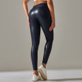 PU Leather Leggings Women Scrunch Butt Leggings Girls Faux Leather Pants High Waist Push Up Casual Leggings 6 Color.