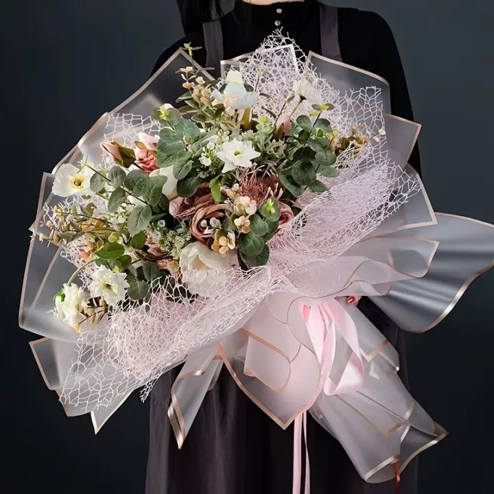 5%20pieces%20of%20golden-edge%20jelly%20film%20waterproof%20matte%20paper,%20fresh%20flower%20wrapping%20paper,%20bouquet%20floral%20art,%20festival%20declaration%20-%20Image%206