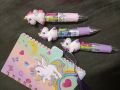 Diary with pen unicorn. 