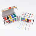 28 AWG Stranded Electrical Wire 28 Gauge Tinned Copper Wires Flexible Silicone Electric Hookup Wire Kit 5 Colors 32.8ft/10m Each. 