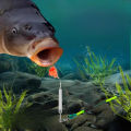 1pcs carp hook bighead carp reverse off-base line hook suspended off-bottom used in deep water. 