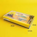 Storage Box Yellow EDGE Flex Crankbait Box Flex Design 3700 Size Waterproof Tackle Storage Waterproof 3700 Box Swimbaits Storage. 