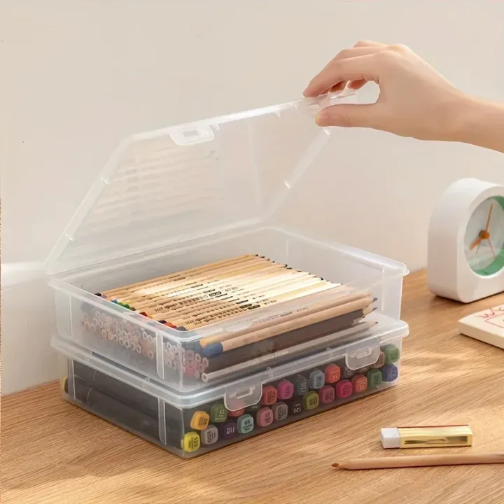 Large%20Capacity%20Pencil%20Case%20Transparent%20Plastic%20Notebook%20Sketch%20Marker%20Colored%20Lead%20Painting%20Storage%20Box,%20Back%20To%20School%20Supplies%20-%20Image%202