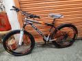 26 inchi 21 Speed Gear Cycle With Suspension Lockout fork High Rim Coloring Fat Spoke With Shimano Parts. 