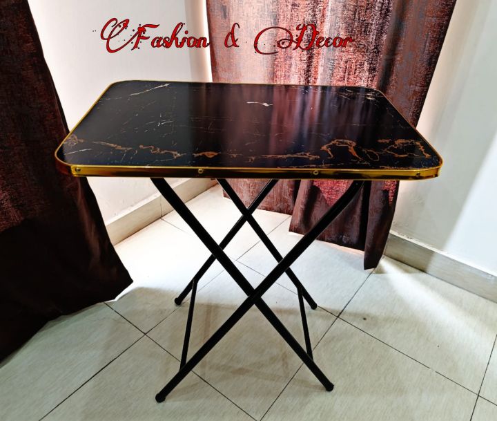 Wooden Folding Table Modern Cofee Table Studying Table Laptop Table