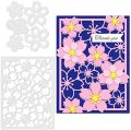 Flower Cutting Dies Flower Frame Carbon Steel Stencil Template Carbon Steel Die Cutting Template Metal Die Cuts. 