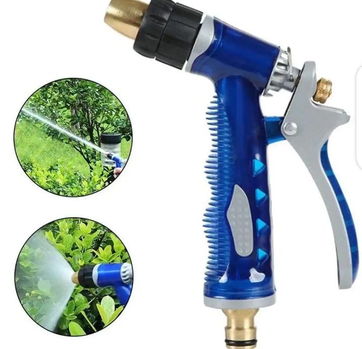 Portable High-Pressure Water Nozzel For Cleaning Car Wash Machine Garden Lawn Watering Hose Nozzle Sprinkler