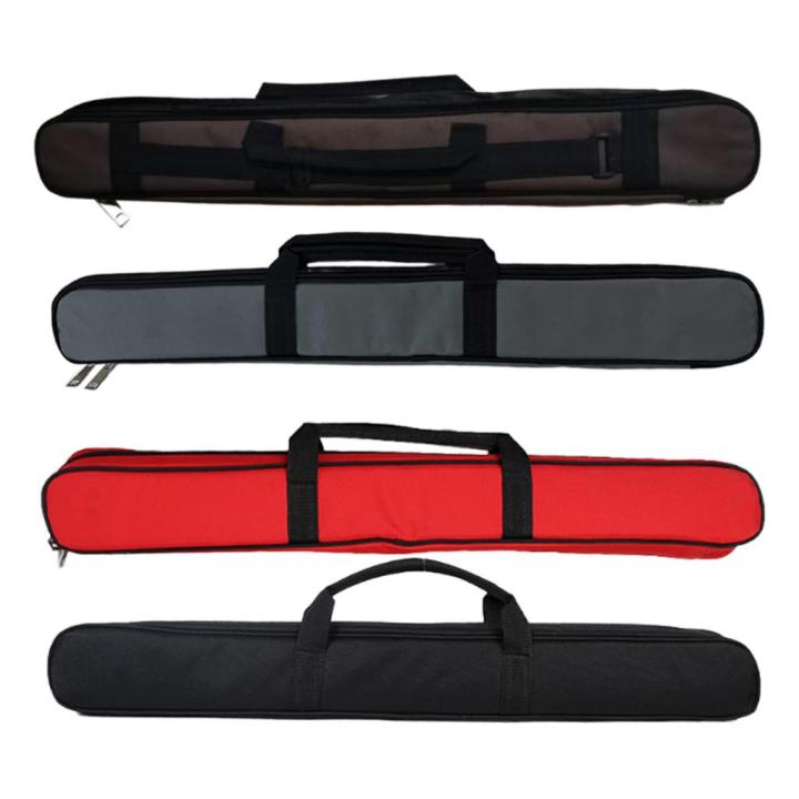 Pool Cue Case Portable Handle with Adjustable Shoulder Strap 2 Cues Capacity 1/2 club Jointed Pool Cue Protector Player 