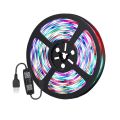 DC 5V 3M LED Strip Lights RGBIC WS2812B Phantom Bluetooth APP Remote Control PC TV Living Room Atmosphere Light Room Decoration. 