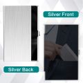 Metal Business Card Holder - Slim Pocket Business Card Case for Men & Women, Stainless Steel IC Cards Storage. 