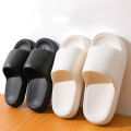 Unisex Bathroom Slippers Cloud Cushion Slides Summer Flat Sandals Thick Platform Shoes Man Indoor Non-Slip Couple Flip Flops. 