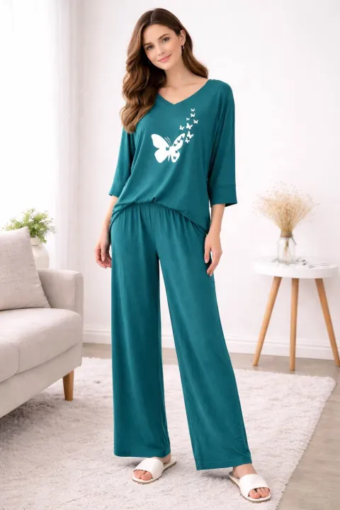 Printed%20Cotton%20Ladies%20Sleep%20Dress%20Night%20Wear%20with%20Shirt%20and%20Trouser%20%7C%20Whole%20Ladies%20Night%20Suit%20for%20Girls%20and%20Women%E2%80%99s%20%7C%20Classic%20Design%20By%20kapasia%20sellers%20-%20Image%202