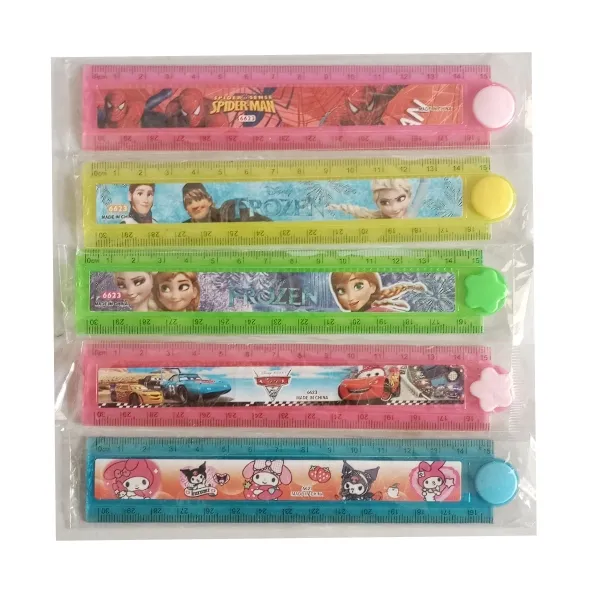 Cute%20Adjustable%20Multicolored%2012"%7B01%20Feet%7DStraight%20Ruler%20Drawing%20cute%20Funny%20for%20School,%20Office%20Supply%20-%20Image%208