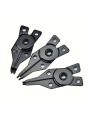 4-In-1 Circlip Pliers Set Snap Ring Pliers Multi Crimp Removable Plier Head Retaining Circlip Pliers Hand Tools Multifunctional. 