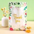 10/20/50Pcs Thank You Gift Bags Plastic Candy Cookie Packaging Bag for Wedding Birthday Party Favors Small Business Supplies.