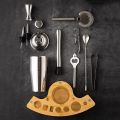 1/3/6/9/11pcs Cocktail Shaker Set Stainless Steel Bartender Kit Cocktail Mixer Wine Martini Boston Shaker Party Bar Tools. 