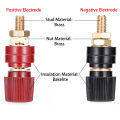 2Pcs M6 M8 M10 Full Copper Posts 333 555 Brass Terminal Blocks Power Supply Terminals Welding Machine Inverter Post Connector. 