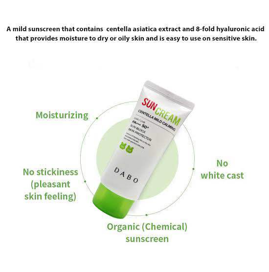 Dabo%20Centella%20Mild%20Calming%20Sun%20Block%20Skin%20Protector%20UVA/UVB%20PA+++%2050+%20(Korea)%20-%20Image%203