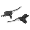 Pair Motorcycle Left Right Brake Handle Lever with Oil Can Aluminum Alloy CNC Replacement for Yamaha YQ50 Aerox 1997‑2013. 