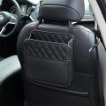 PU Leather Car Seat Organizer Storage Bag for All Vehicle Models Keep Your Ride Neat & Protected with Essential Auto Accessories.